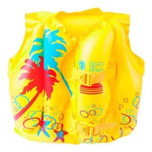 Colete Inflável Boia Infantil Praia Lago Bestway 3 A 6 Anos