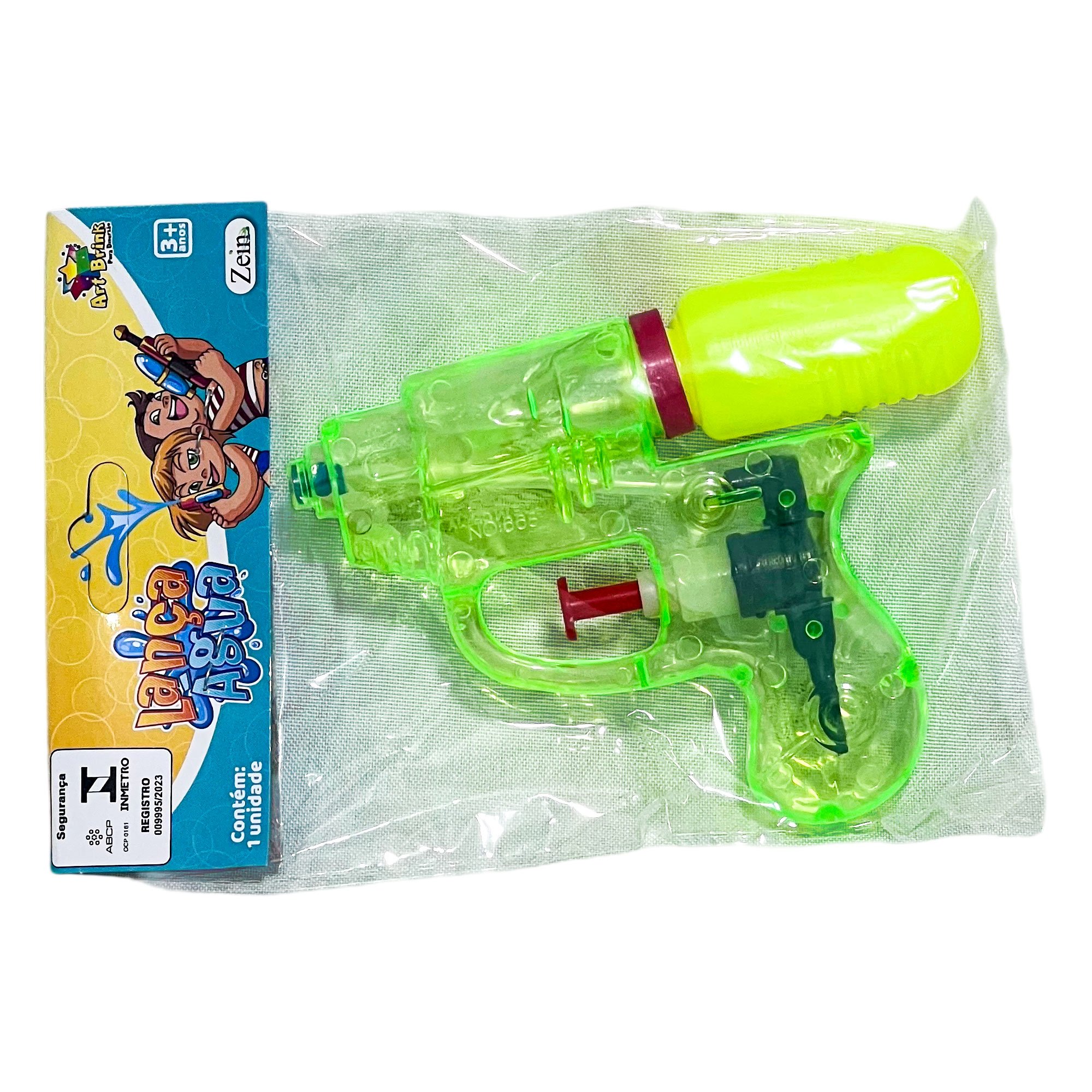 Kit 3 Lançador Pistola de Água Arminha Brinquedo Piscina Praia - Imagem 4