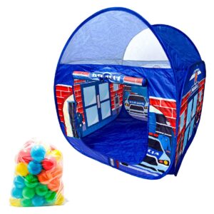 Barraca Toca Cabana Infantil Grande Dobrável + 50 Bolinhas