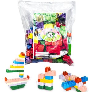 Blocos De Montar Infantil Brinquedo Educativo Kit 120 Peças