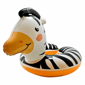 Boia Inflável Circular Infantil Animais Zoo 57 Cm X 51 Cm