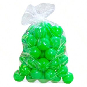 50 Bolinhas De Piscina Infantil Cor Única Que Não Amassam