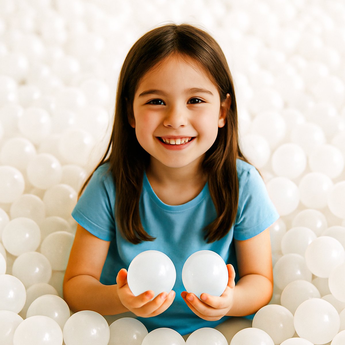 100 Bolinhas De Piscina Infantil Cor Única Que Não Amassam - Imagem 26