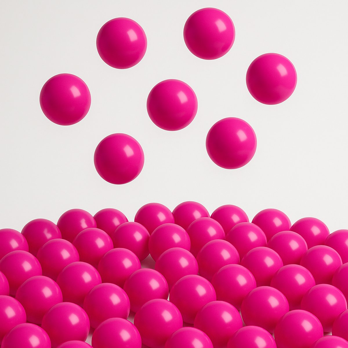 100 Bolinhas De Piscina Infantil Cor Única Que Não Amassam - Imagem 15