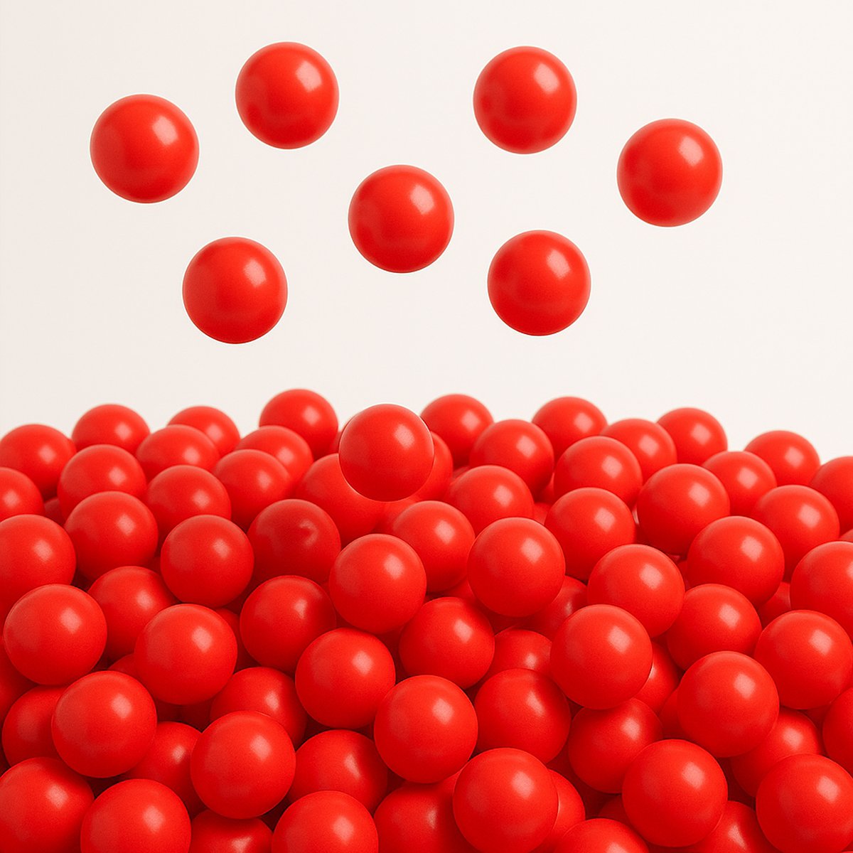 100 Bolinhas De Piscina Infantil Cor Única Que Não Amassam - Imagem 9