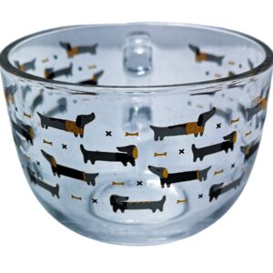 Caneca De Vidro Estampada Xicara 350ML