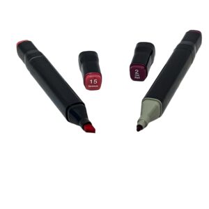 Conjunto De Canetas Marcador Ponta Dupla Para Pintar