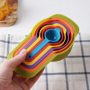 Kit De Colheres Medidoras Cozinha Culinária Confeitaria - 250ml,125ml,85ml,60ml,15ml,7ml