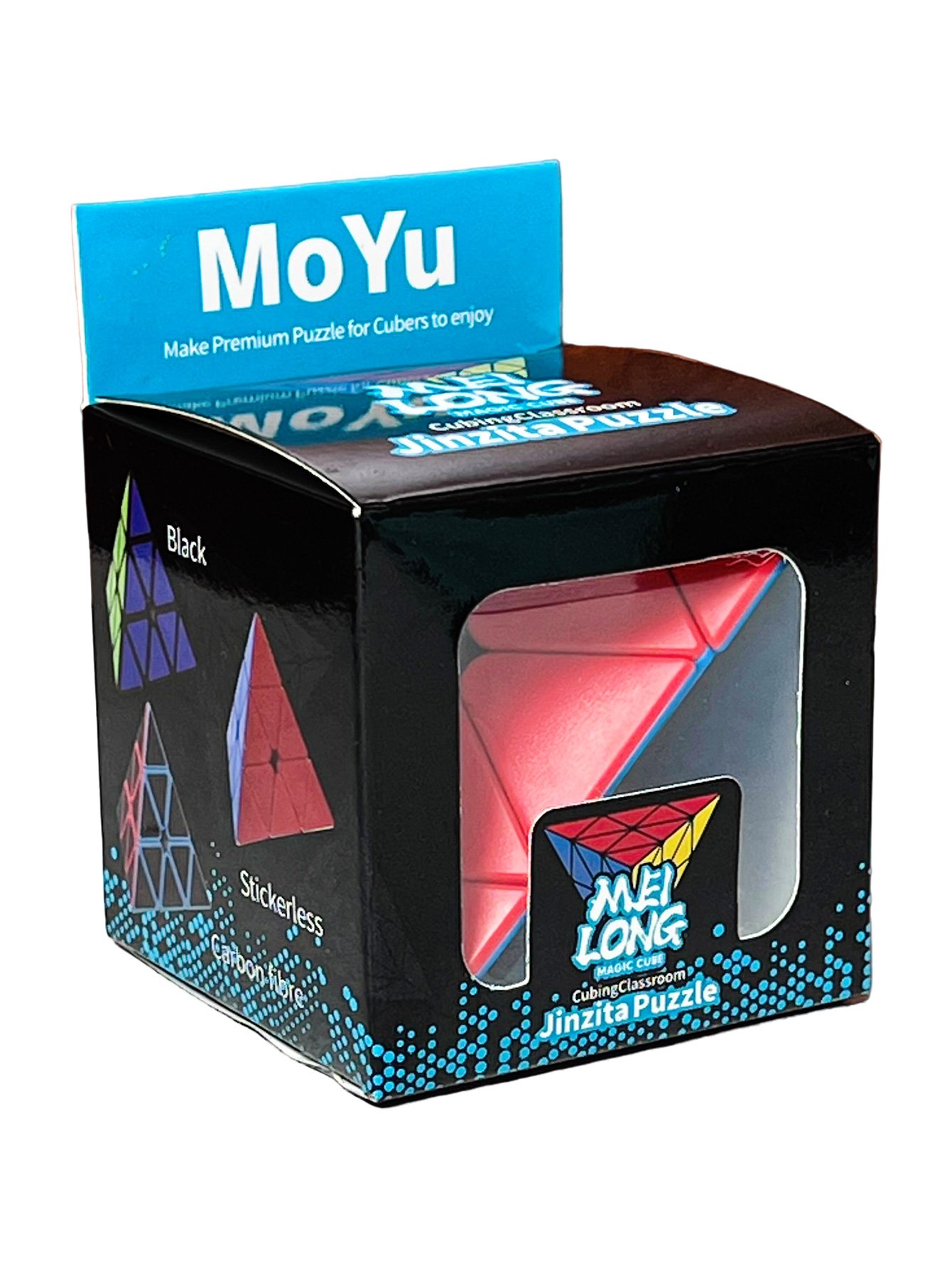 Cubo Magico Pyraminx Pirâmide Triângulo Profissional 3x3x3 Moyu Original - Imagem 3