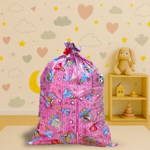 Kit 10 Sacos De Presente Estampado 70x50 C/ Lacinho