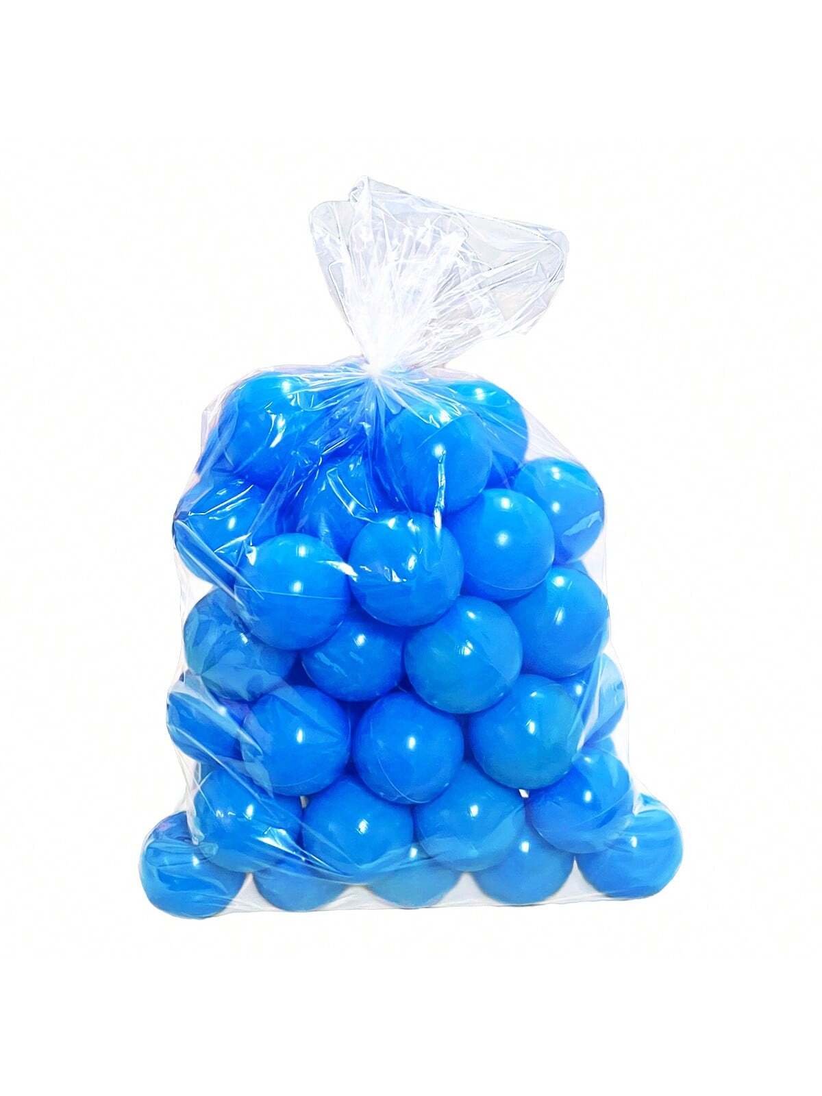 100 Bolinhas De Piscina Infantil Cor Única Que Não Amassam