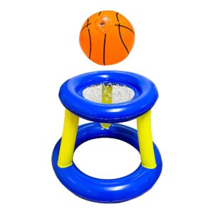 Cesta De Basquete Inflável Para Piscina Infantil Com Bola