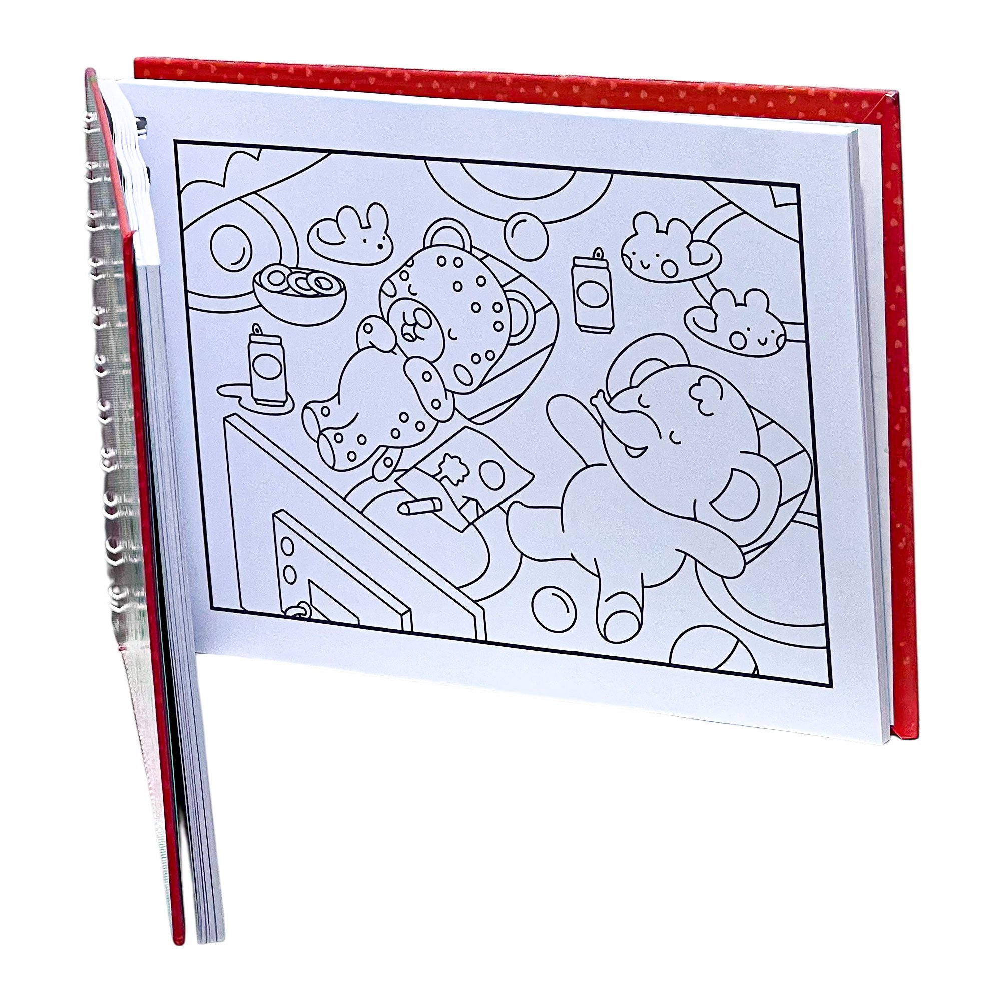 Livro De Colorir Comfy & Cozy Capa Dura - Imagem 8