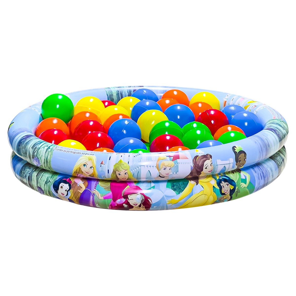 Piscina Infantil Inflável 21 Litros + 25 Bolinhas + Bomba Manual - Imagem 2