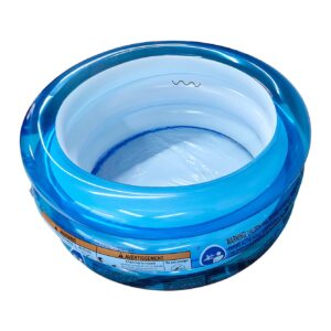 Piscina Infantil Inflável 80 Litros Azul p/ Bebê Praia Parque