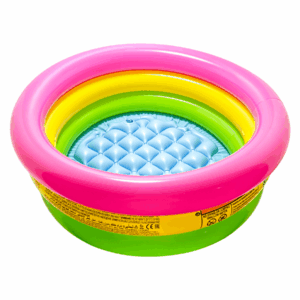 Piscina Infantil Inflável 27 Litros Colorida + 50 Bolinhas