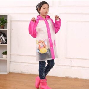 Capa De Chuva Infantil Capuz Reforçada Impermeável
