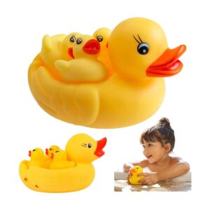 Kit Banho Bebê Infantil C/ Patinhos De Borracha