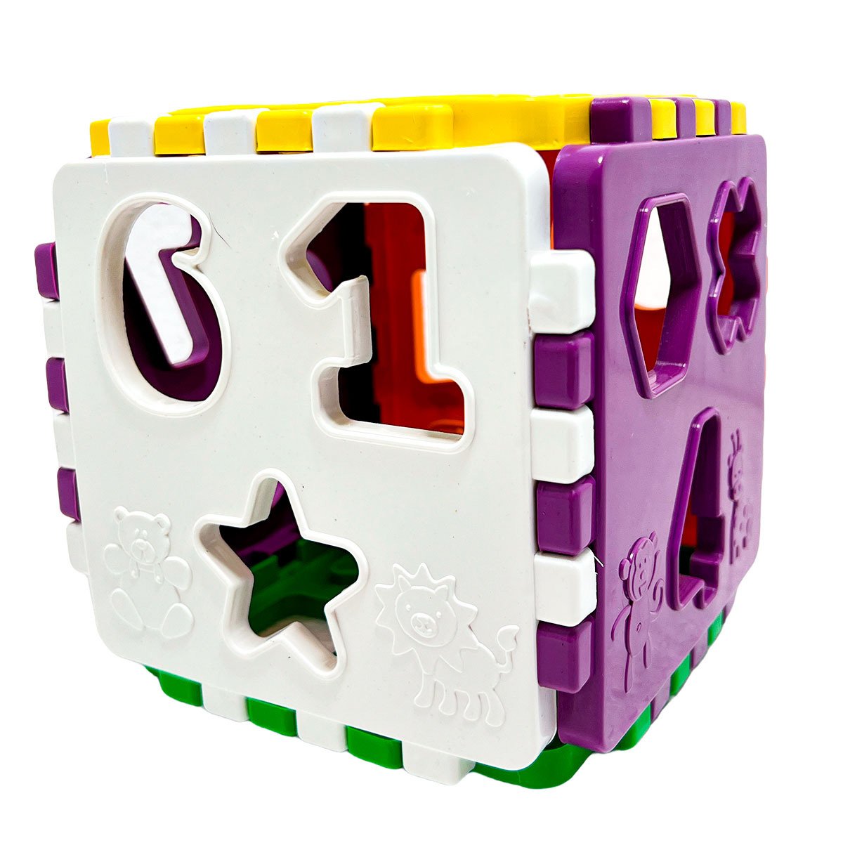 Brinquedo Didático Educativo Com Encaixes De Blocos P/ Bebes - Imagem 2