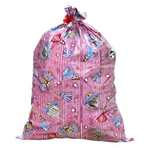 Saco De Presente Estampado Grande Infantil 70x50 Com Lacinho
