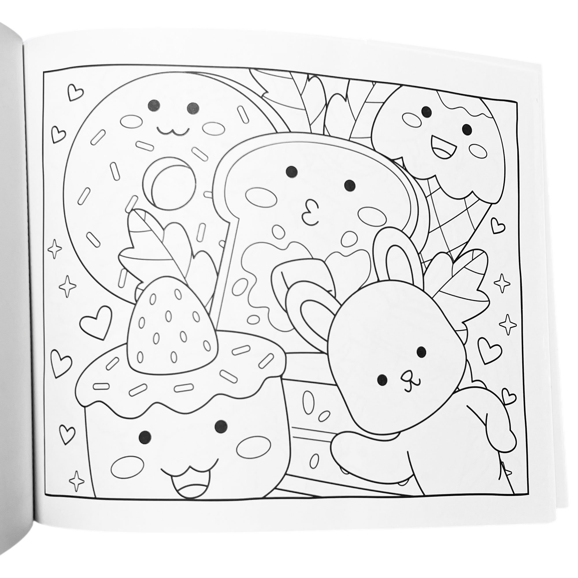 Livro De Colorir Coleção Comfy & Cozy + 24 Marcadores Ponta Dupla - Imagem 8